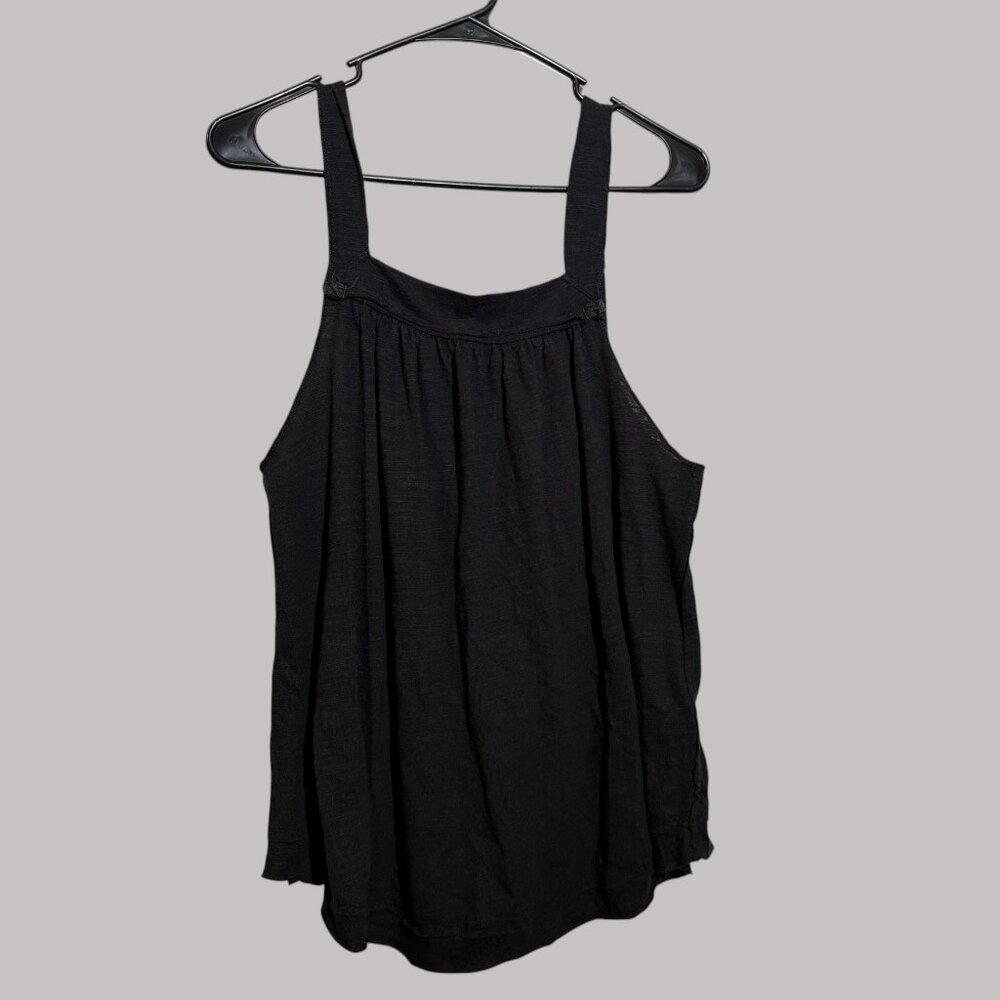 Free People We The Free Good For You Tank Top Black Size Small NWOT